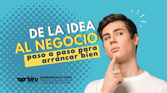 Título curso: de la idea al negocio